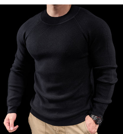 Men’s Mock Neck Long Sleeve Training Tee