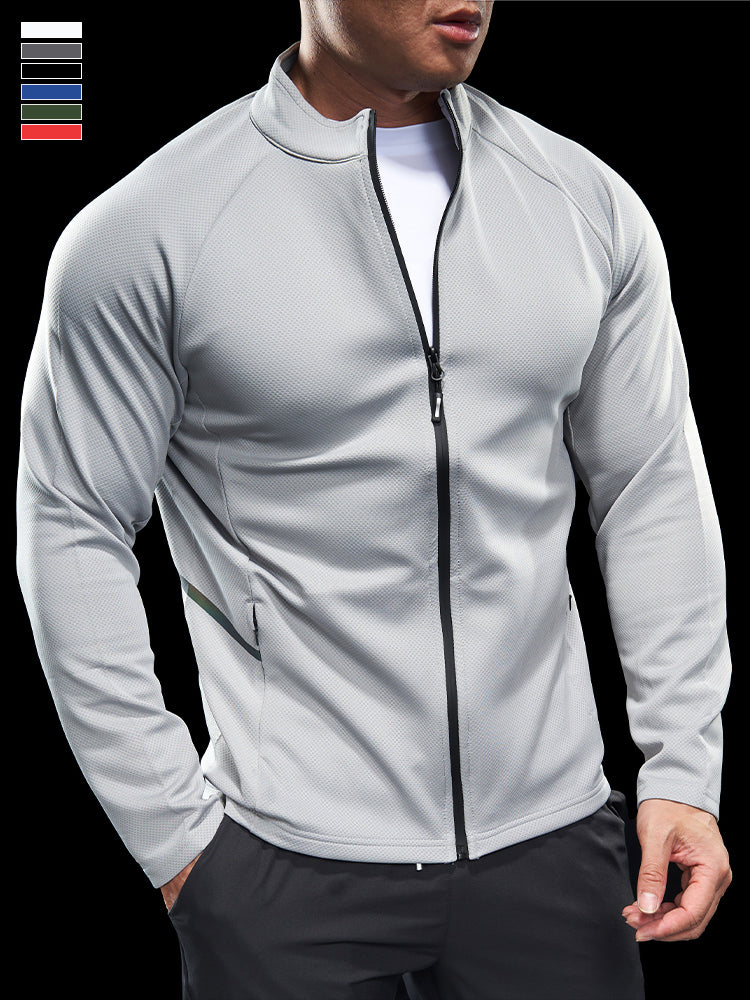 Men’s Zip-Up Fitness Jacket