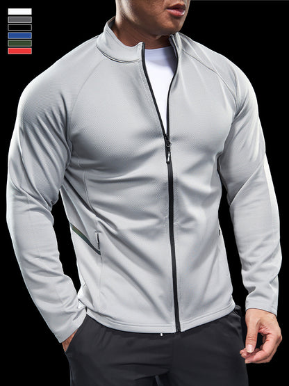 Men’s Zip-Up Fitness Jacket