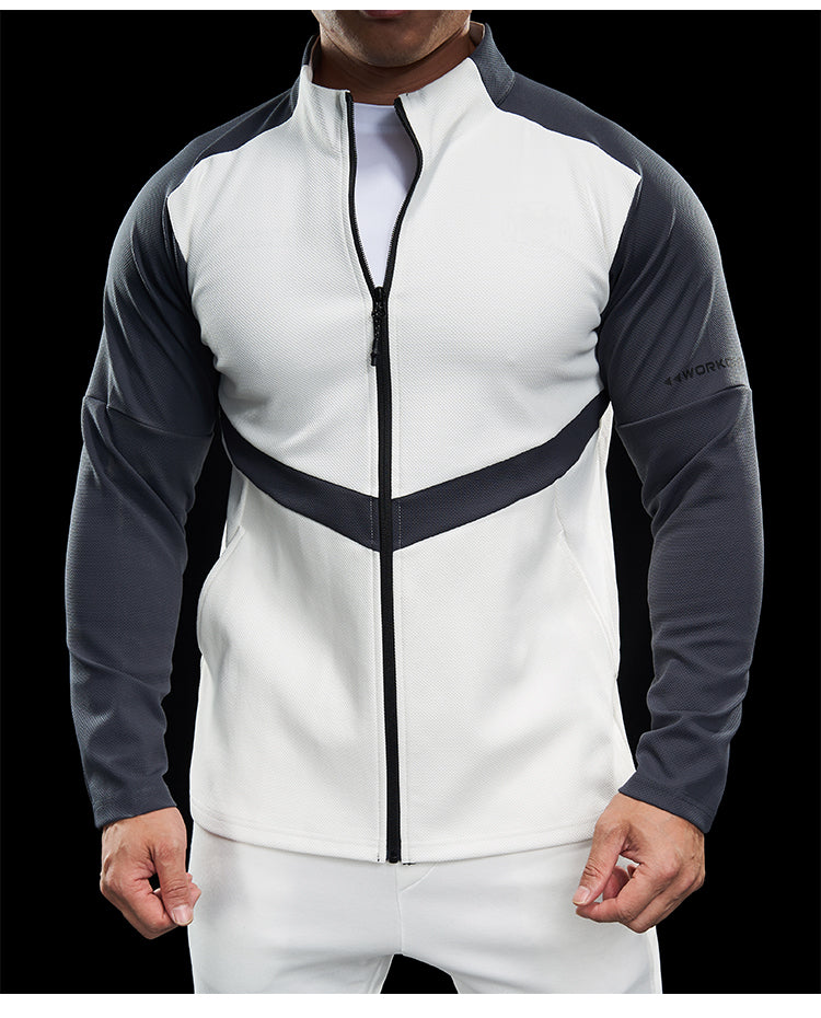 Men’s Quick Dry Zip Up Jacket Long Sleeve