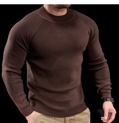 Men’s Mock Neck Long Sleeve Training Tee