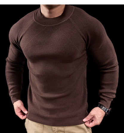Men’s Mock Neck Long Sleeve Training Tee