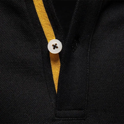 Men’s Solid Color Polo Shirt