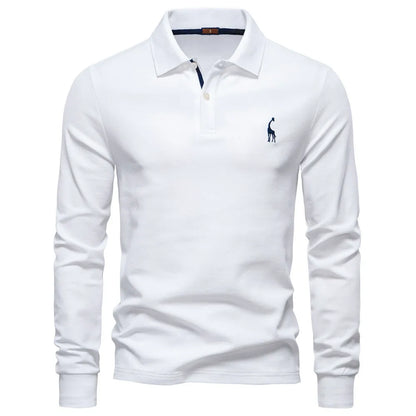 Men’s Solid Color Polo Shirt