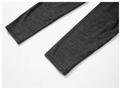 Men’s Quick-Dry Long Sleeve Athletic T-Shirt for Running, Gym