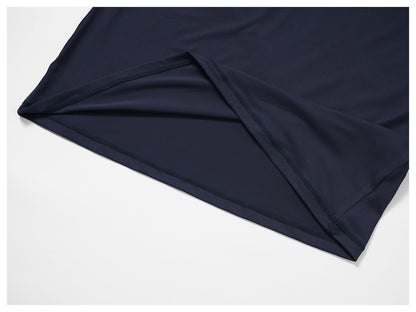 Men’s Quick-Dry Zip Long Sleeve Sports Tee for Running & Training